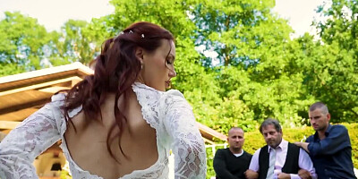 Charlie Red gets rammed in an outdoor cuckolding scene