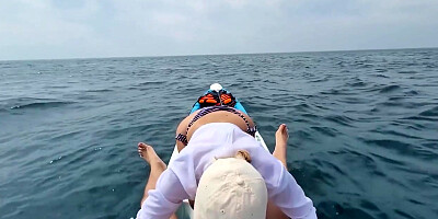 Letty Black In This Milf Sucked All My Cum While We Were Drifting On A Kayak