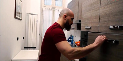 Fucking Venezuelan In The Kitchen. With And With Luca Borromeo And Kesha Ortega