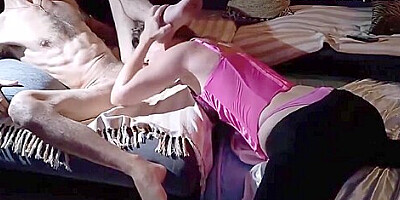 1393 - French Amateur Doggystyle Fuck Satin Lingerie Clothed Sex