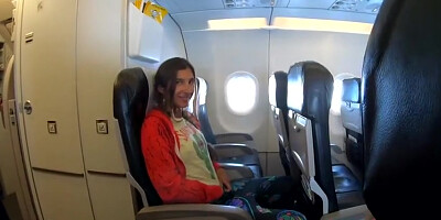 Mila Fox - Sex On The Plane With The Passenger
