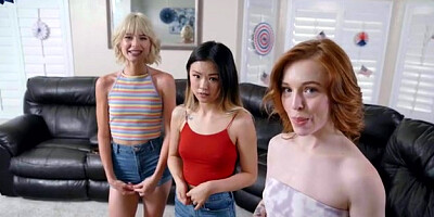 Take Your Fun Sized Sister And Her Friends To The Amusement Park For Fourth Of July - S17:E8 - Nubiles-Porn