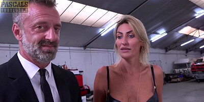 Anouk Grey Roughly Fucked - Tall Blonde And Pascal White