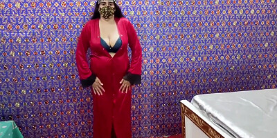 Beautiful Big Tits Arab Muslim Queen Orgasm With Dildo