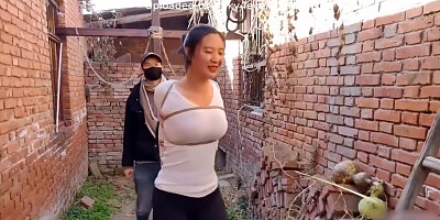 Bitch Bound Visting Old House