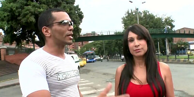 Isabela is picked up from the streets and taken for a bang