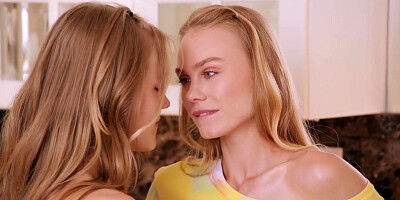 Nancy A And Diana Heaven - Ukrainian Models And Passionately Licking Each Others Pussy