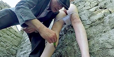 Ffezine - Young Lady Bound Shaved Fucked By Horrib