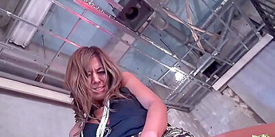 This Asian Bitch Was Talking But Later She Got A Dick In Her Nasty Mouth