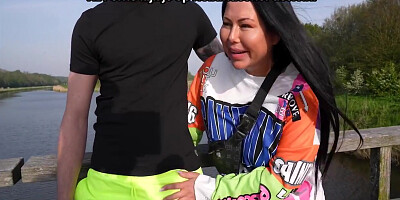 Dutch Lorena Loves Outdoor Sex By