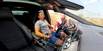 A Stranger Girl Catches Me Jerking Off In The Car And Helps Me Finish Cumming By Giving Me A Blowjob 10 Min With Lois Clark