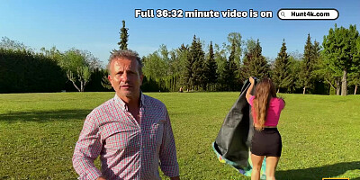 HUNT4K. Pond Pound. Hot sex with Suzie Sparklez