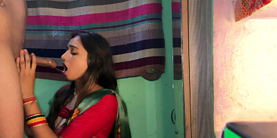 Beautiful Indian Wife Deep Throat Blowjob To Doggystyle Orgasm Sex
