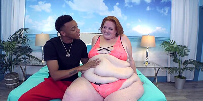 Hot Interracial With Massive Ssbbw With Julie Ginger