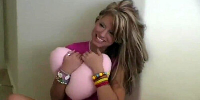 Hot Blonde teen 18+ Kelli Fondles Herself