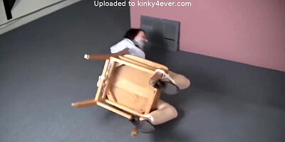 Serene Chair Tied And Tape Gagged