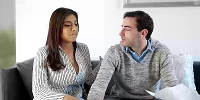 PORNSTARPLATINUM Busty Ella Knox Fucked Lover To Calm Him