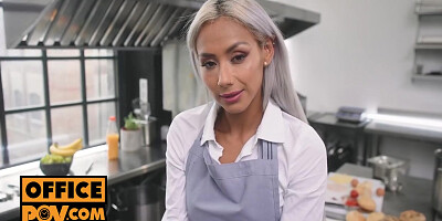 Veronica Leal - Pov - Sexy Chef Wants To Fuck On Your Break