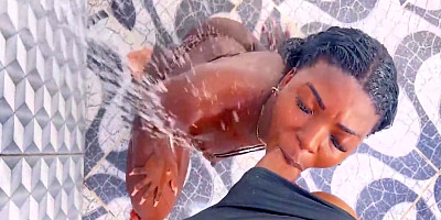 Deliciosa Negra Brasileira Exibe Sua Linda Beleza E Belo Ate Que O Allan Nao Se Aguenta E A Coloca Pra Mamar Comeu Cuzinho Gostoso Allandelon 6 Min With Bum Bum