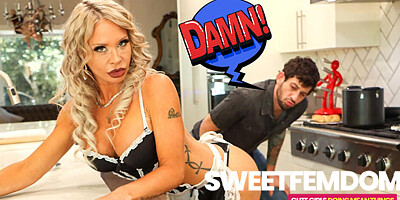 The Maid makes me Lick her High Heels after Making me CUM! Adara Jordin for SweetFemdom