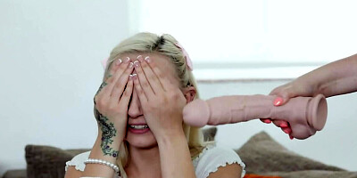 Full-bosomed MILF helps stepdaughter obtain sexual experience