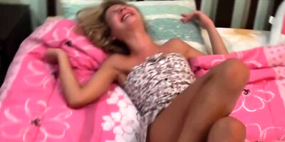 Victoria Tiffani is filmed POV-style while sucking a hard cock