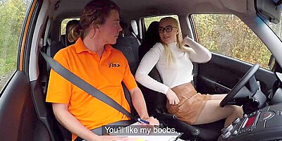 Amaris - Blonde Learner With Perfect Boobs