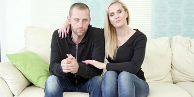 Klara New - Husband Watches In Silence As His Wife Fucks A Stud