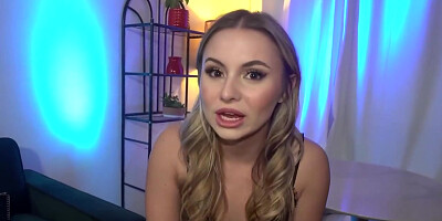 Horny Babe Blows Huge Cock Before Hard Pounding - Aria Banks