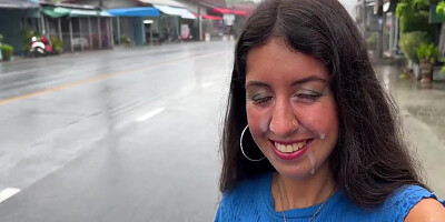 Step Sister Lost The Game And Had To Go Outside With Cum On Her Face - Cumwalk 22 Min - Katty West