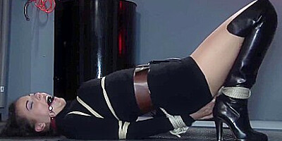 Beauty Girl Bondage And Gagged