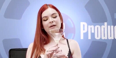 2 Bukkake Interview With Miss Olivia