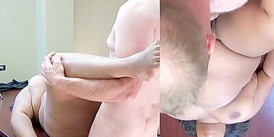 Hot Bbw Peaches Swallows Big Load Casting Couch