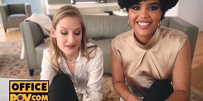 Selva Lapiedra And Tiffany Tatum - New Lesbo Couple And Invite You For A Trio