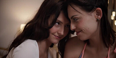 Excellent Xxx Movie Lingerie Crazy Only For You - Angel Windell And Serena Hill