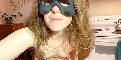 Ginger Peartart Tosses A Salad! Naked In The Kitchen