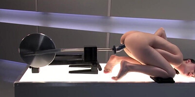Sasha Grey - Babe Explores Her Limits With Fucking Machine