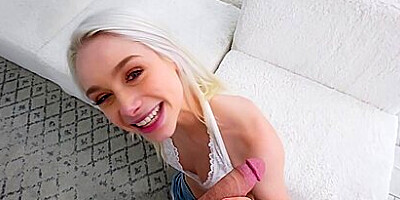 Stepsister Opens Wide And Lets Her Stepbrother Ram Her Pussy