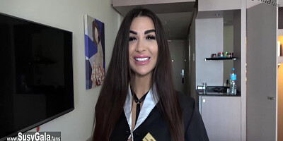 Room Service Rough Sex - Room Service Roleplay Fucking For Money Creampie 10 Min - Susy Gala And Nick Moreno