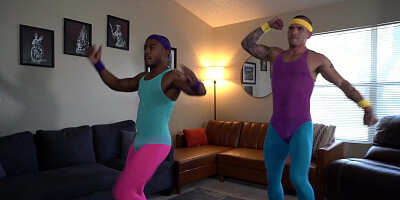 BBC Isaac X Gets Steamy Bareback From Inked Jake Waters