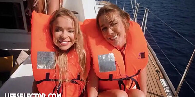 Alexa Flexy, Shalina Devine And Alexis Crystal In Pussy Voyage With Three Hot Sluts And