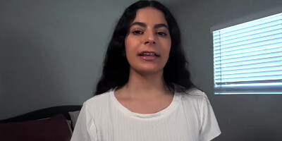 Pretty Brunette Angel Gostosa Pounded After Blowjob