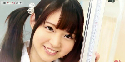 Asian Teen Sprayed On Her Pretty Face - AsianHappyEnding