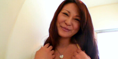 Hot busty Asian babe masturbates in the bathroom