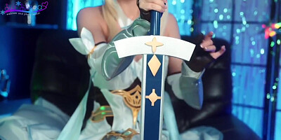 Genshin: Lumine Exploring Sex World With Sia Siberia