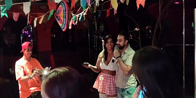 Striptease Com 10 Min With Soraya Paulista, Nicoly Mattos And Larissa Leite