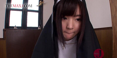 Asian Nun Gives Good Handjob In Pov - AsianHappyEnding