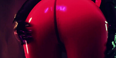 Arya Grander In Big Natural Tits Milf In Latex Rubber Fetish Shiny Clothes