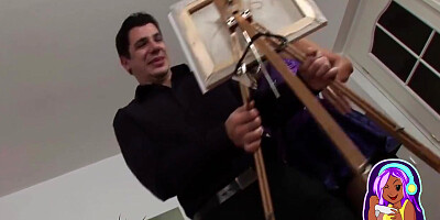 Denis Marti, Christina Jolie And Daria Glover In Fucks With Her Boyfriend 11 Min