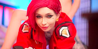 Redhead Tattoo Teen 18+ Sucks And Ride The Cum In Her Pussy